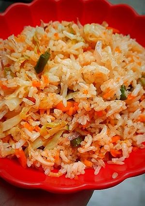 A picture of Fried rice.