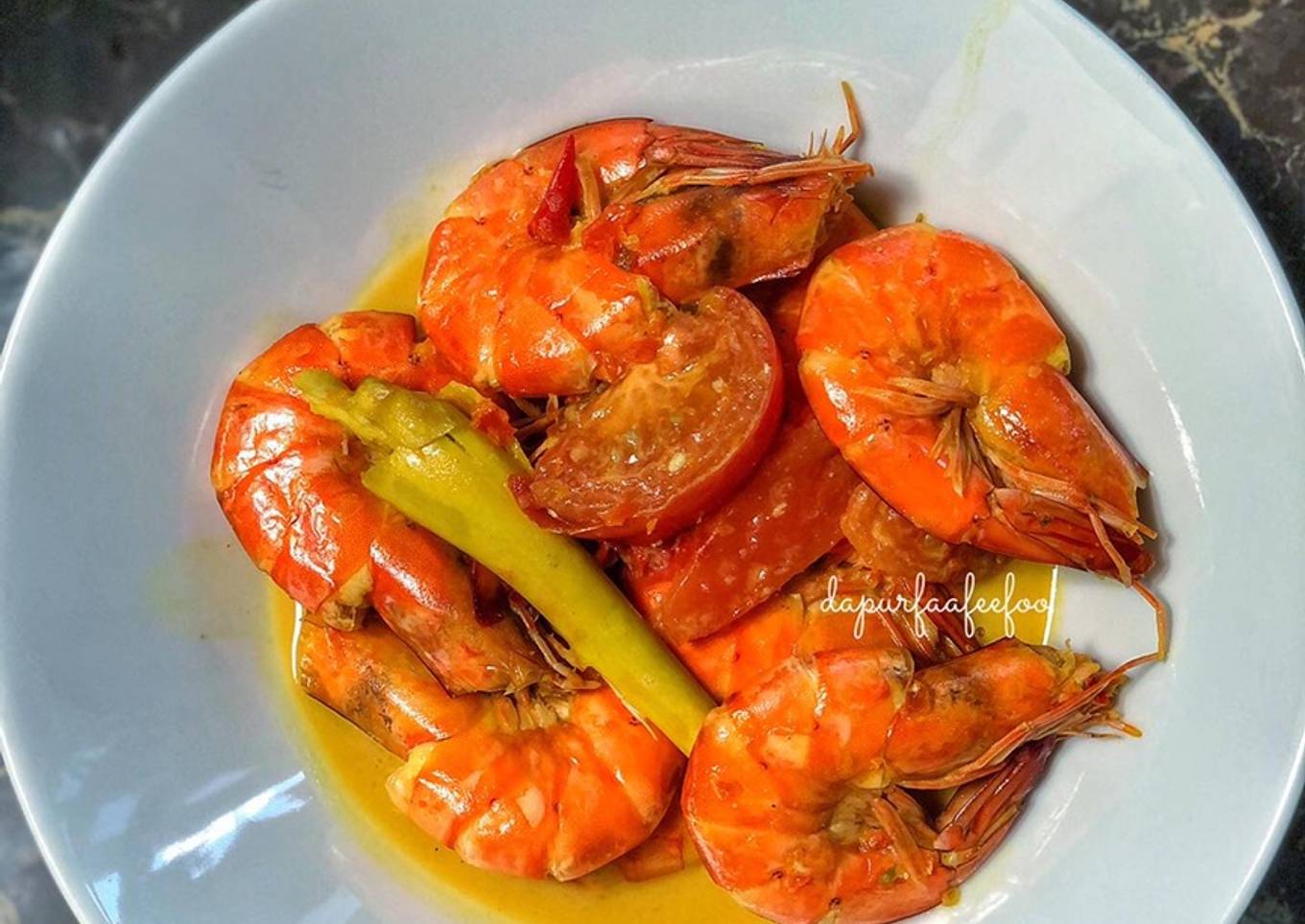 Resepi Udang Masak Lemak Cili Api Yang Lezat Sekali Dan Mudah Resepi Kak Ross