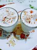 Yummy tasty dry fruit milkybar shake