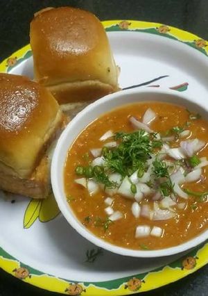 A picture of Pav bhaji.
