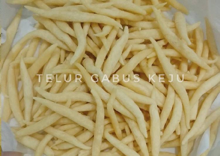 Telur gabus keju