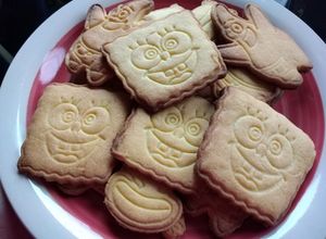 Una foto de Galletas de mantequilla sabor pistachos