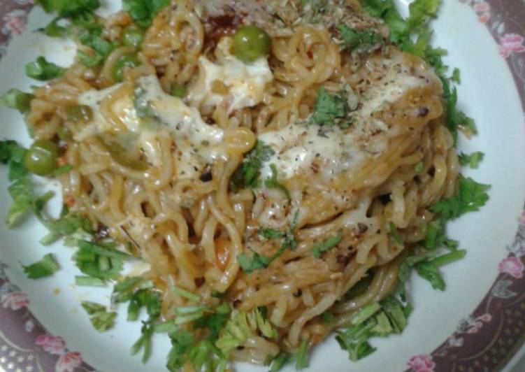 Recipe of Speedy Indo Chinese yippee noodles