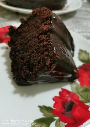 A picture of Chocolate brownie cake.