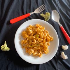 A picture of Instant Macaroni in Insta pot.