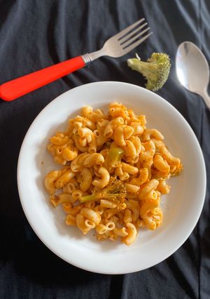 A picture of Instant Macaroni in Insta pot.