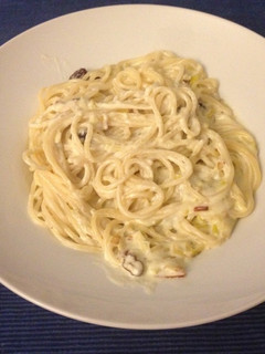 Foto principal de Espaguetis con salsa de queso