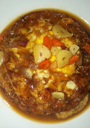 Foto resep Telur ceplok masak kecap