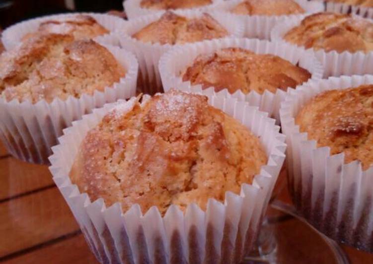 MUFFINS con mermelada de fresa