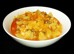 Foto resep Tumis Pedas Labu Air Rencah Kerang (Tumis Pedas Labu Manis Rencah Kerang)