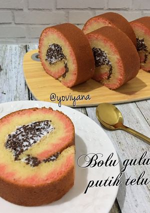 Foto resep Bolu gulung putih telur (part 2)