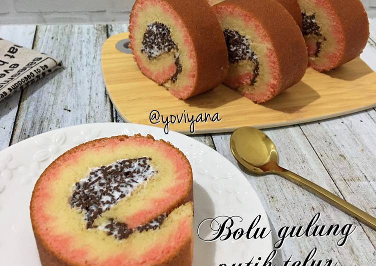 Bolu gulung putih telur (part 2)