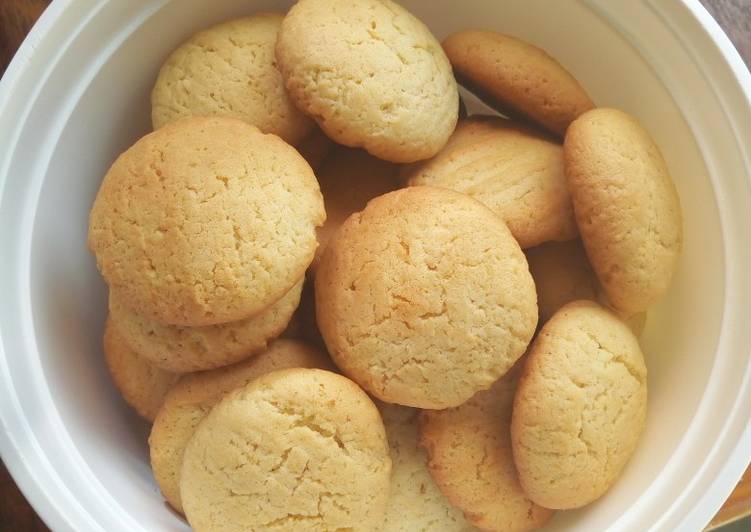 Steps to Prepare Homemade Coconut Butter Cookies