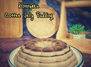Gambar Konnyaku Coffee Jelly Pudding