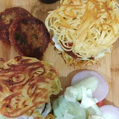Ramen Burger A picture of Ramen Burger.