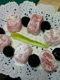 Delicias turcas de frambuesa