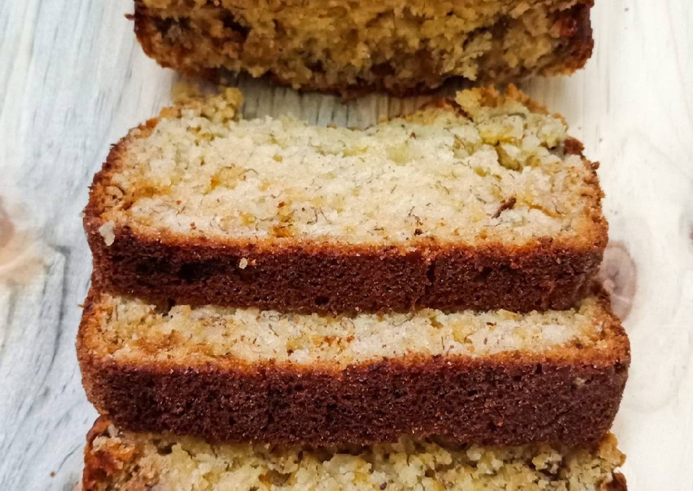 Whole Wheat Walnut Banana Bread