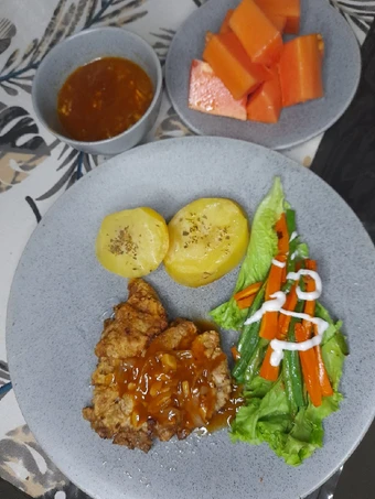 Langkah Gampang Menyiapkan Resep Crispy Beef Steak with Onion Sauce Ala Mamijen yang Lezat Sekali Anti Ribet, Lezat