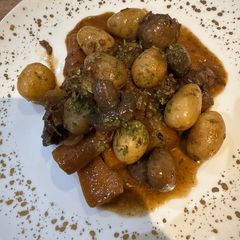 A picture of Beef Bourguignon.