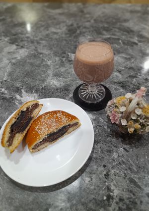 عکسی از دستور شیر موز کاکائویی