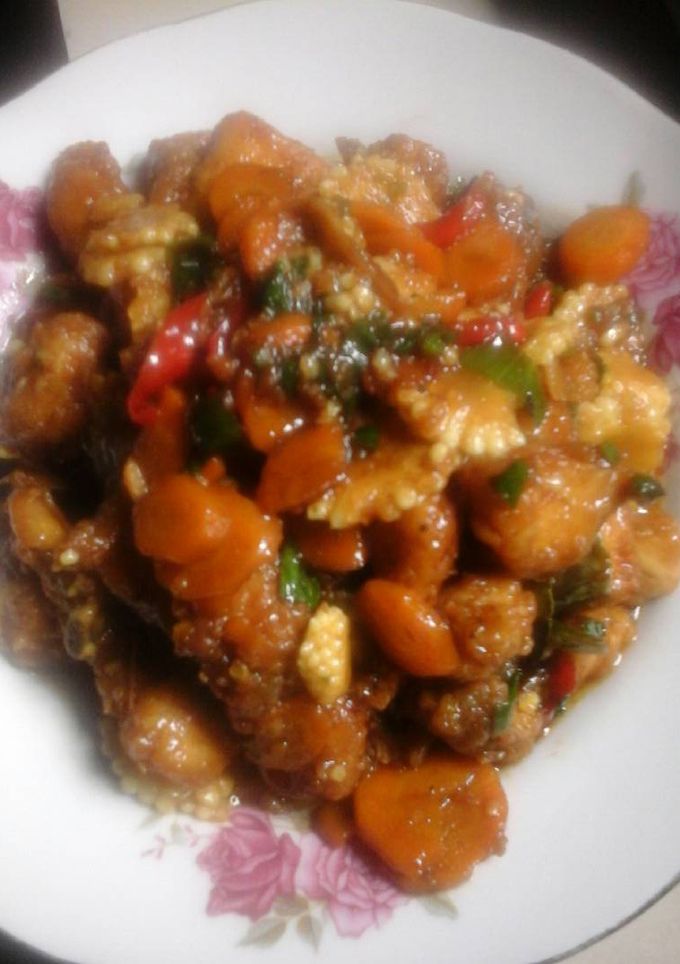 Foto resep Chiken sayuran saus kecap