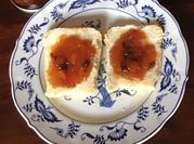 A picture of peach jam