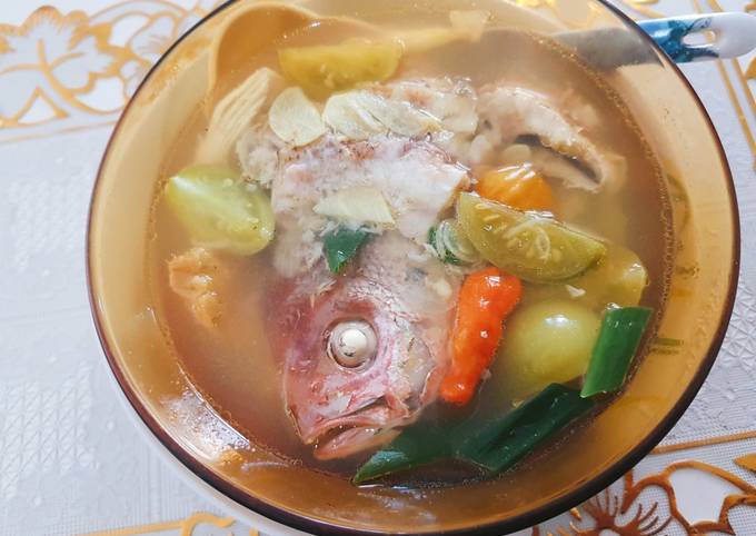 Sop Ikan Kuah Asam Sederhana