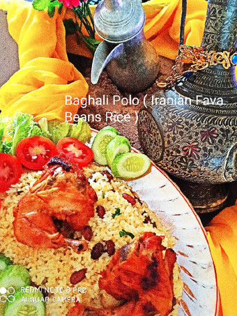 Resep Baghali Polo Iranian Fava Bean Rice Anti Gagal