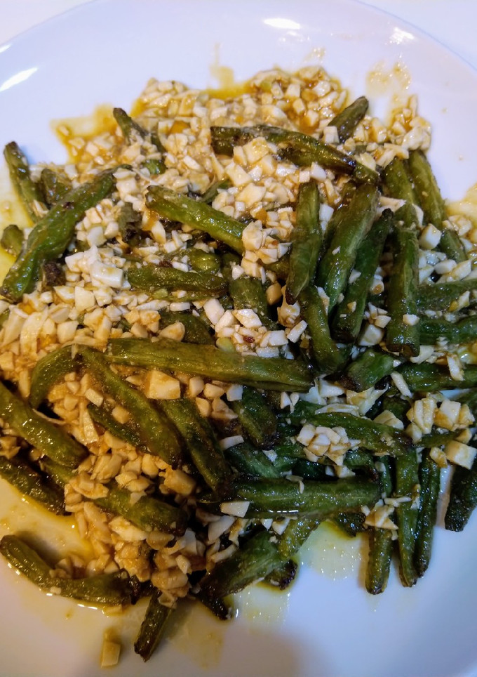 鹹蛋長豆（低醣生酮餐）（家常菜）（簡單料理）（一鍋料理） 的食譜成品照片