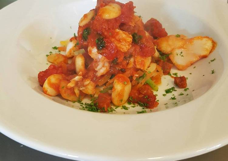 Recipe of Favorite Cod fillets with chorizo