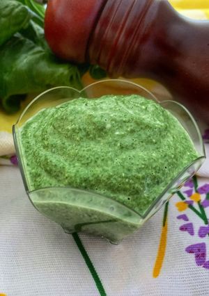 Foto di Crema di spinaci e pinoli