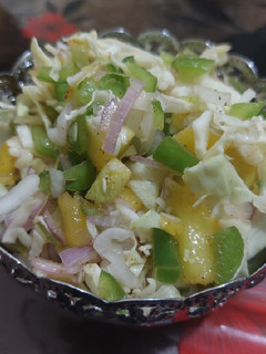 A picture of Raw mango Salad.