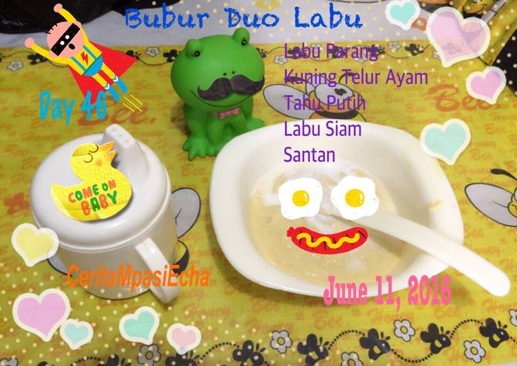 Bubur Duo Labu (Mpasi 7+)