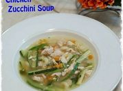 Gambar sup zucchini