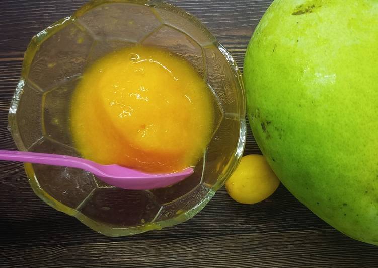 Bagaimana Menyiapkan Sorbet Mango, Lezat Sekali
