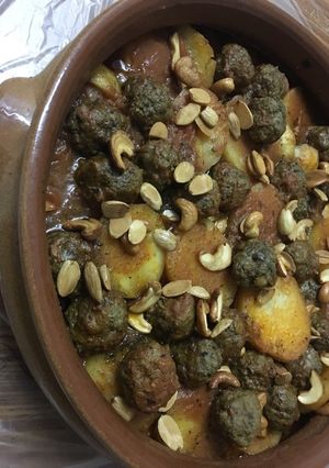 صورة لوصفة طاجن كرات اللحمة