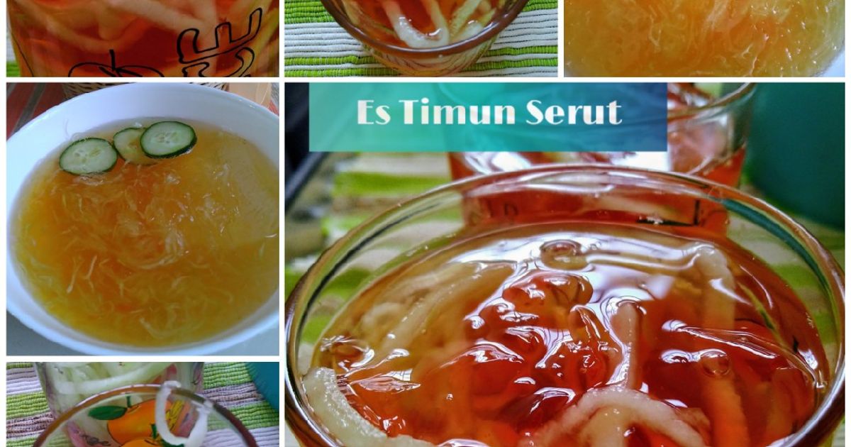 Es Roco Timun Resep Es Timun Serut oleh Indah Mei - Cookpad