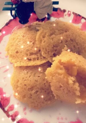 A picture of Mango idli.