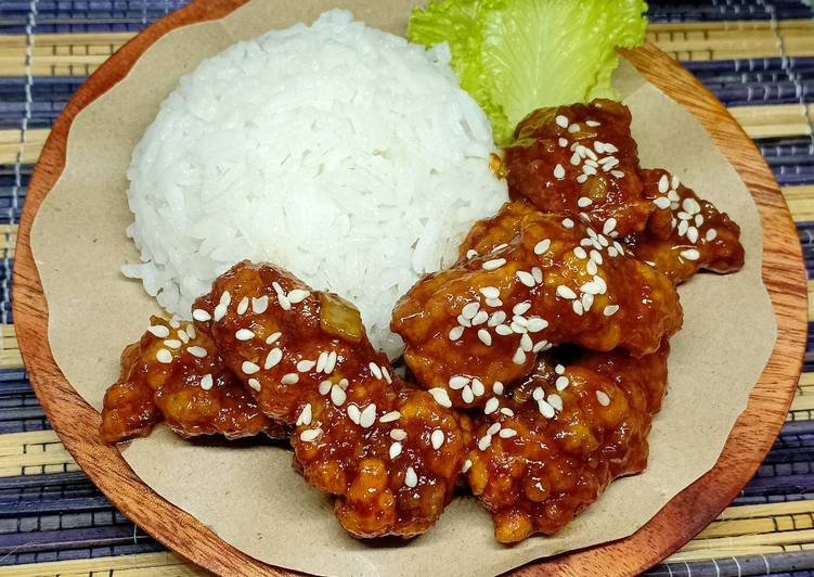 Cara Gampang Membuat Chicken Crispy Teriyaki, Bisa Manjain Lidah