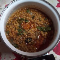 A picture of Chana Daal Lauki.