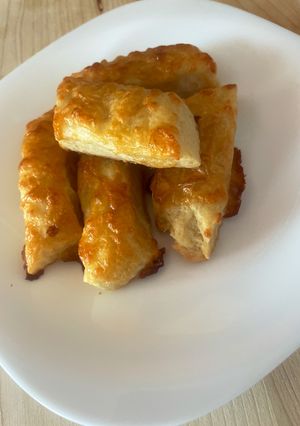 Sajtos rúd zsírral recept fotója