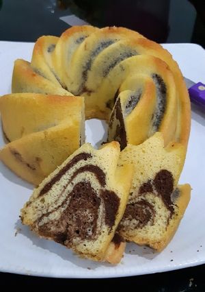 Foto resep Keto marmer cake