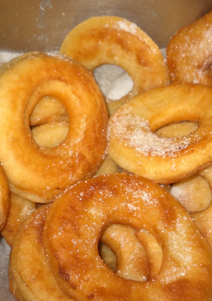 Una foto de Donas o rosquitas con harina leudante
