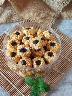 Foto resep Peanut choco Thumbprint Cookies