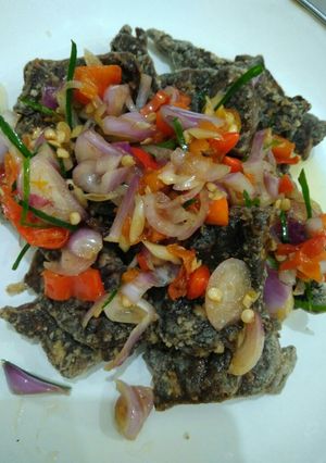 Foto resep Paru Krispi Sambal Matah
