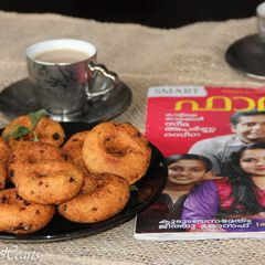 A picture of Areeram- Traditional Malabar Style Sweet Donuts.