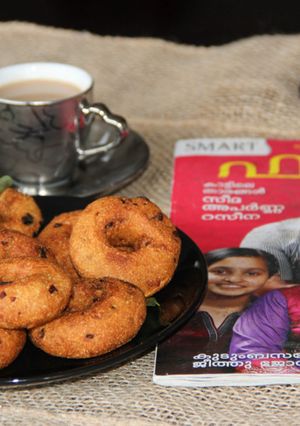 A picture of Areeram- Traditional Malabar Style Sweet Donuts.