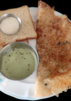 A picture of Bread rawa dosa.