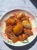 Telur Tahu Bumbu Bali