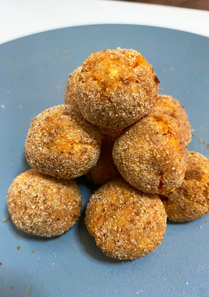 Una foto de Croquetas de batata en Airfryer